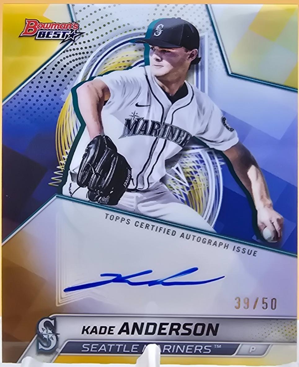 Kade Anderson [Gold Refractor] #B25-KAN