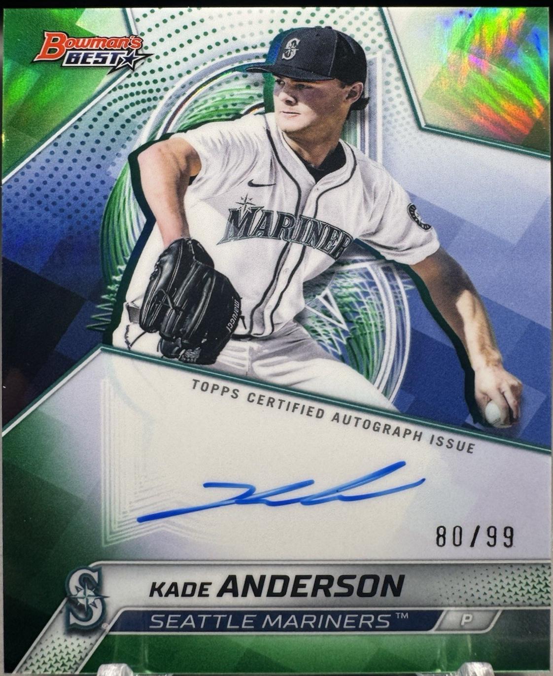 Kade Anderson [Green Refractor] #B25-KAN