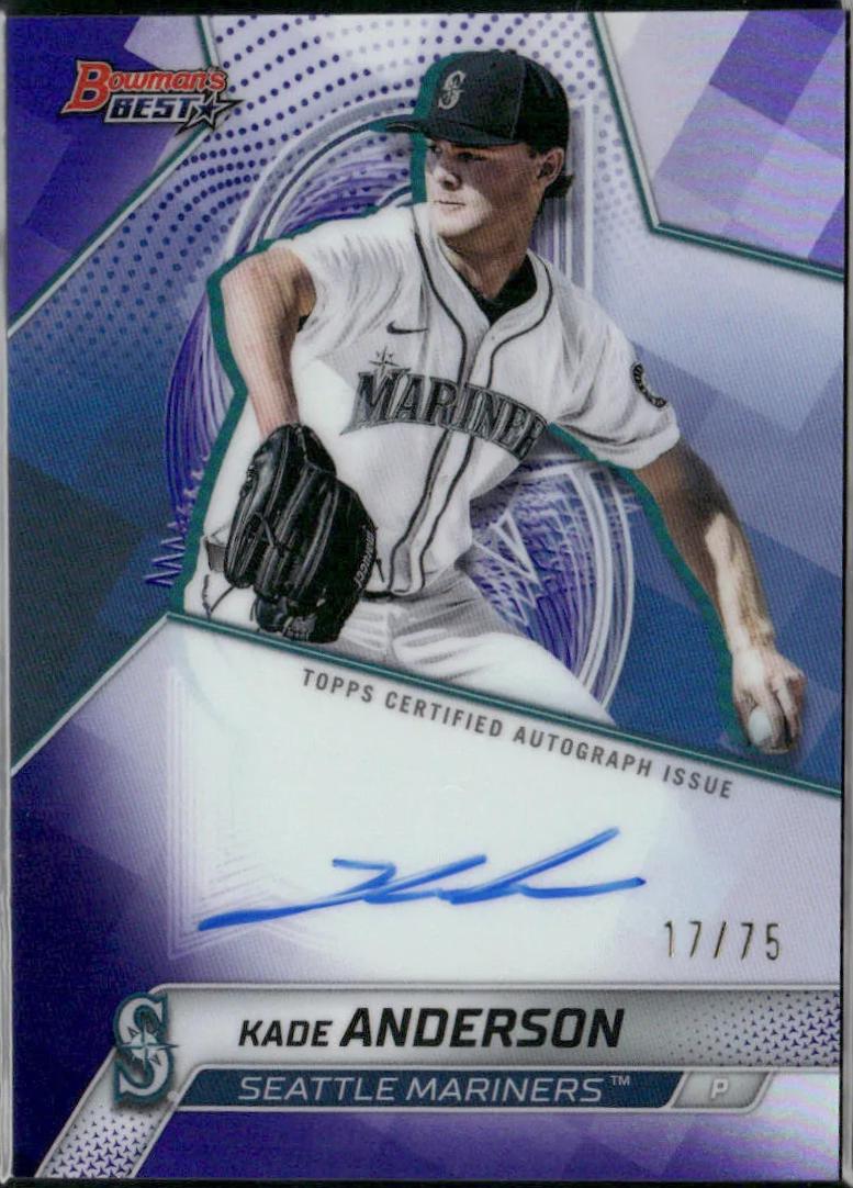 Kade Anderson [Purple Refractor] #B25-KAN