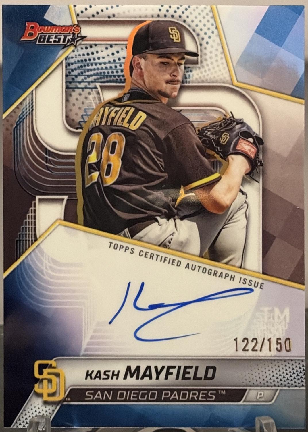 Kash Mayfield [Blue Refractor] #B25-KMA