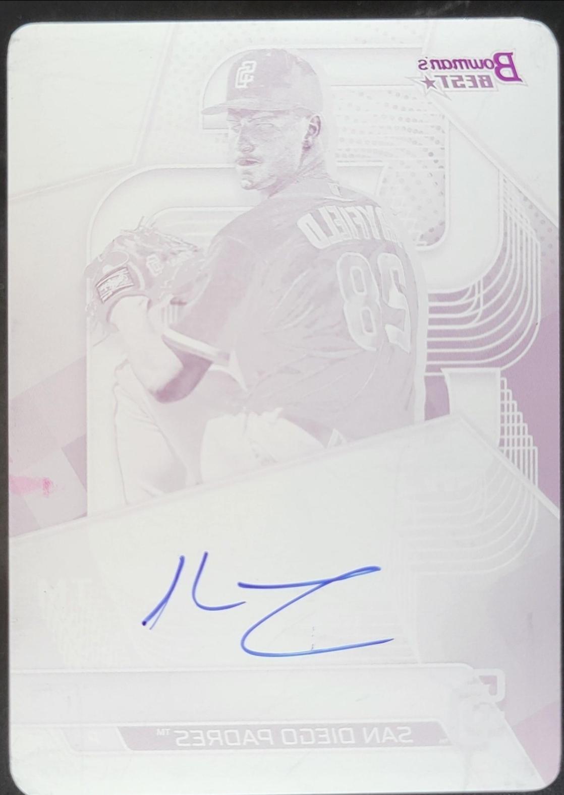 Kash Mayfield [Printing Plate] #B25-KMA