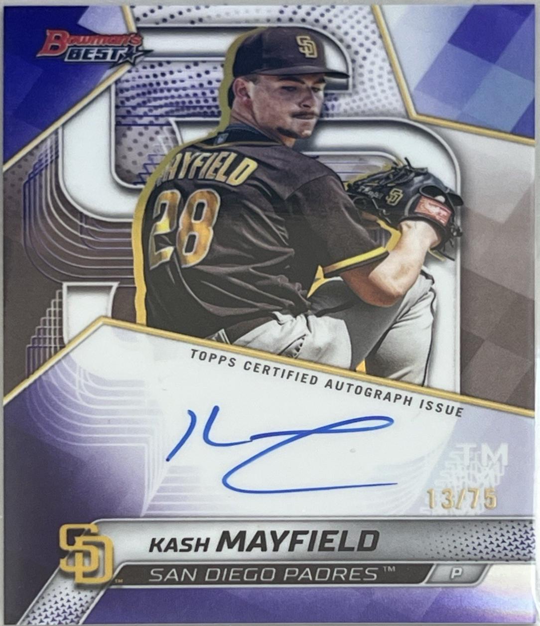Kash Mayfield [Purple Refractor] #B25-KMA