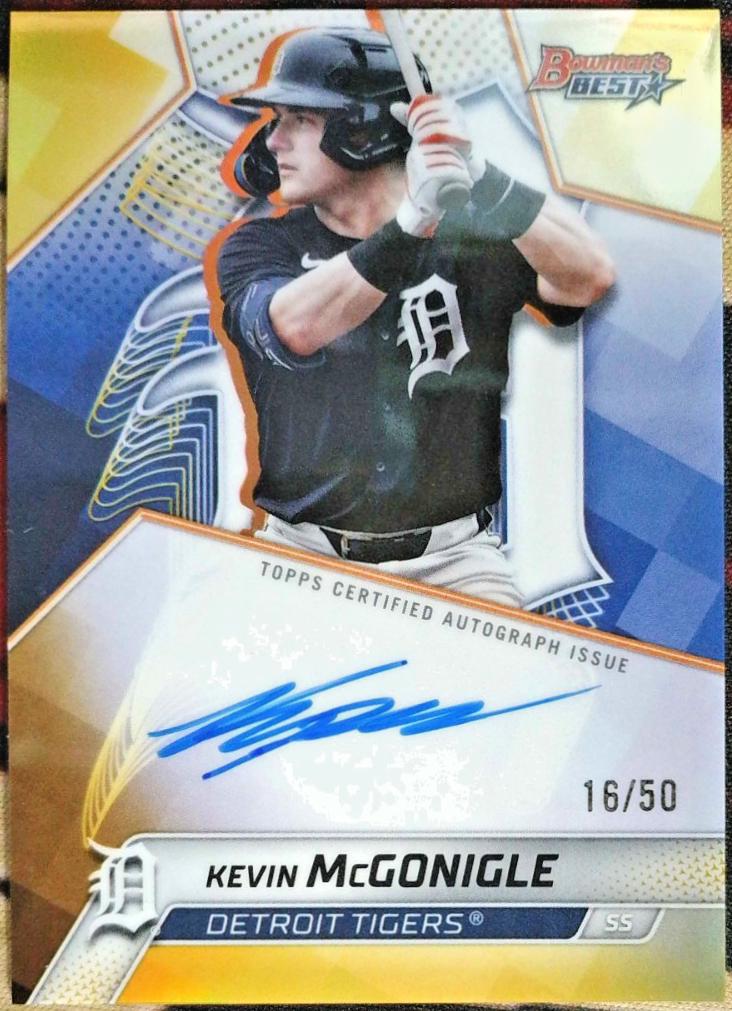 Kevin McGonigle [Gold Refractor] #B25-KM