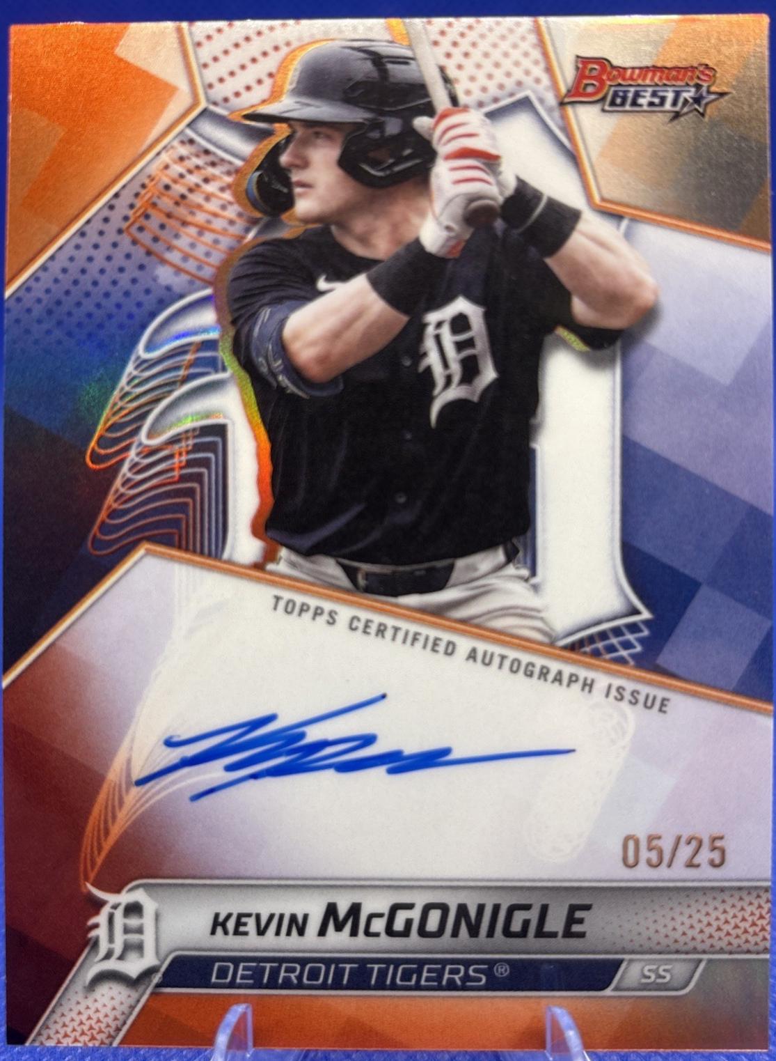 Kevin McGonigle [Orange Refractor] #B25-KM