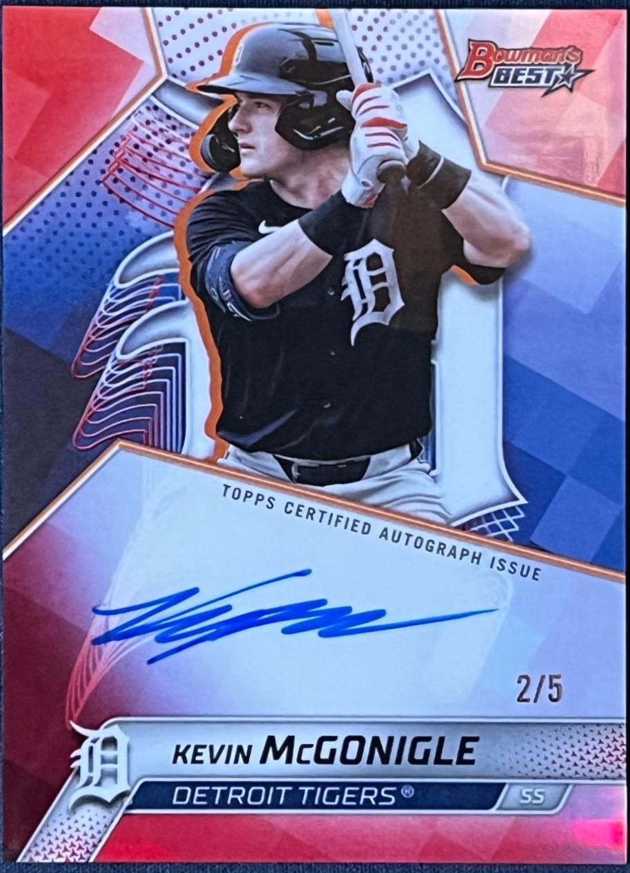 Kevin McGonigle [Red X-Fractor] #B25-KM