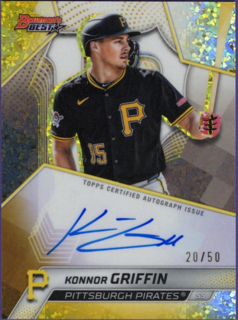 Konnor Griffin [Gold Mini-Diamond Refractor] #B25-KG