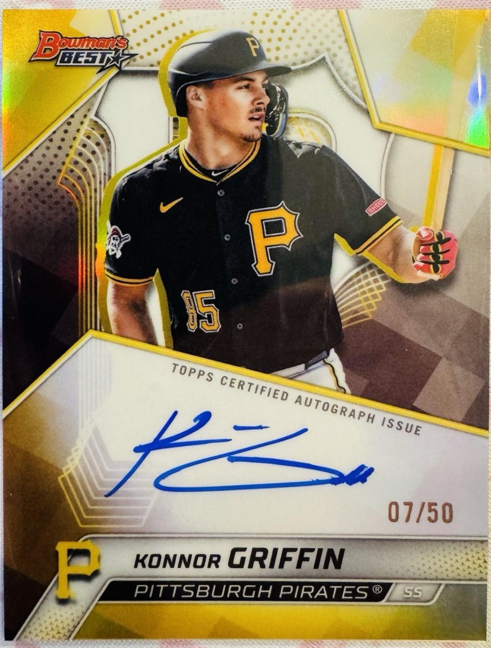 Konnor Griffin [Gold Refractor] #B25-KG