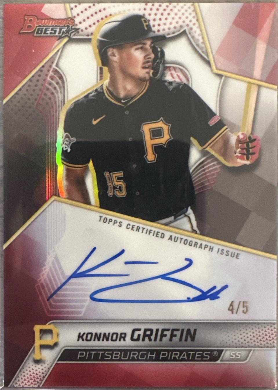 Konnor Griffin [Red Refractor] #B25-KG