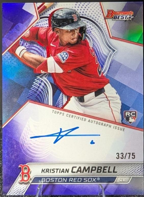 Kristian Campbell [Purple Refractor] #B25-KC