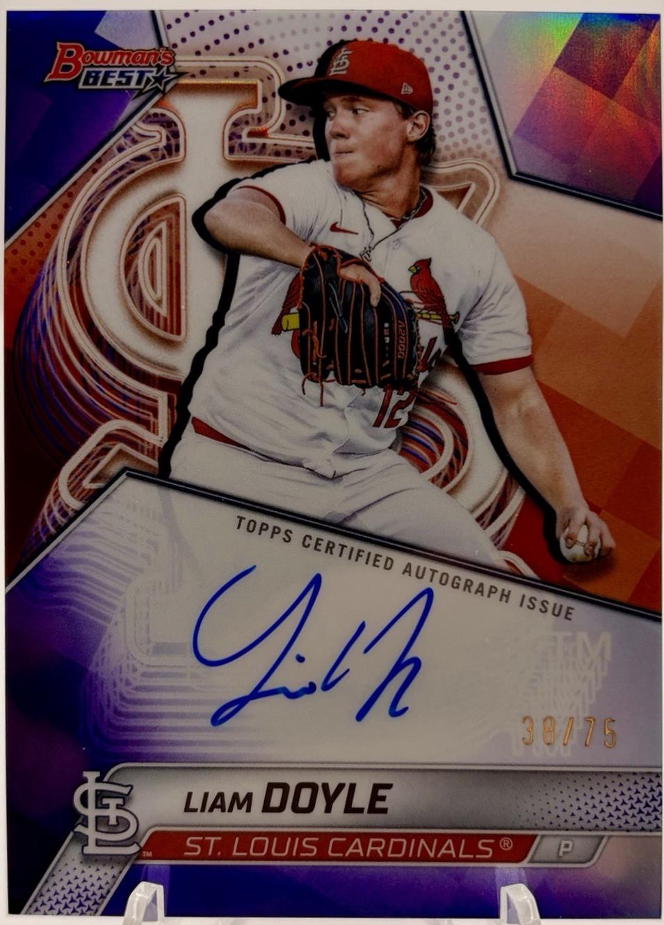Liam Doyle [Purple Refractor] #B25-LDO