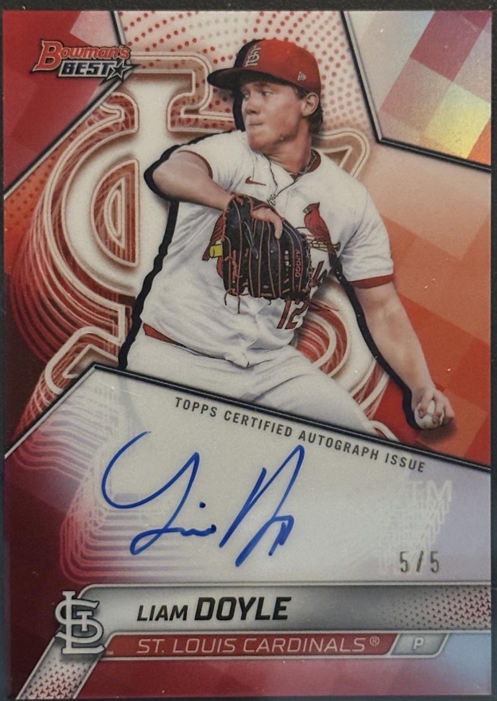 Liam Doyle [Red Refractor] #B25-LDO