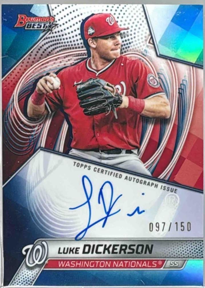 Luke Dickerson [Blue Refractor] #B25-LDI