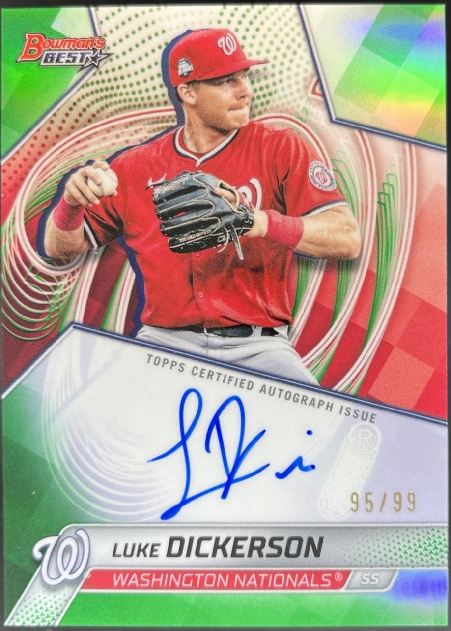 Luke Dickerson [Green Refractor] #B25-LDI