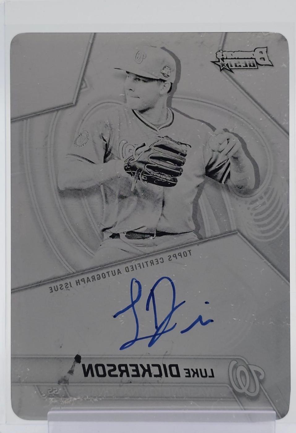 Luke Dickerson [Printing Plate] #B25-LDI