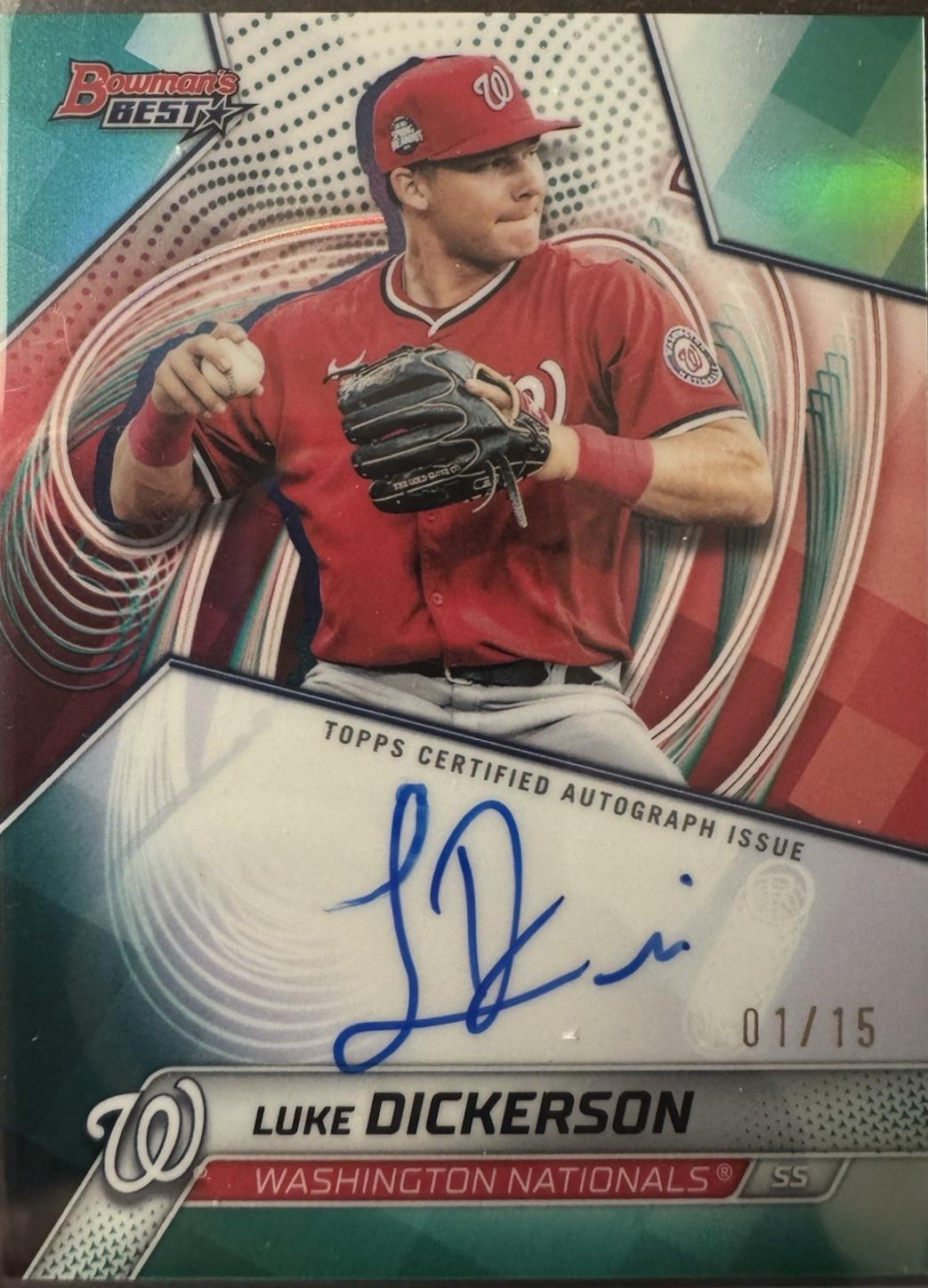 Luke Dickerson [Teal Refractor] #B25-LDI