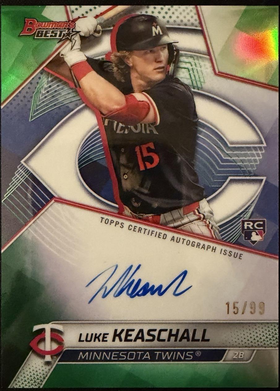 Luke Keaschall [Green Refractor] #B25-LK