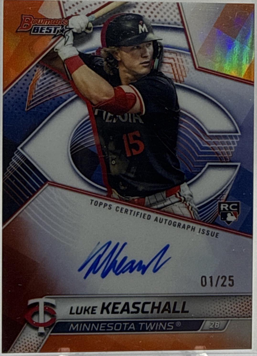 Luke Keaschall [Orange Refractor] #B25-LK
