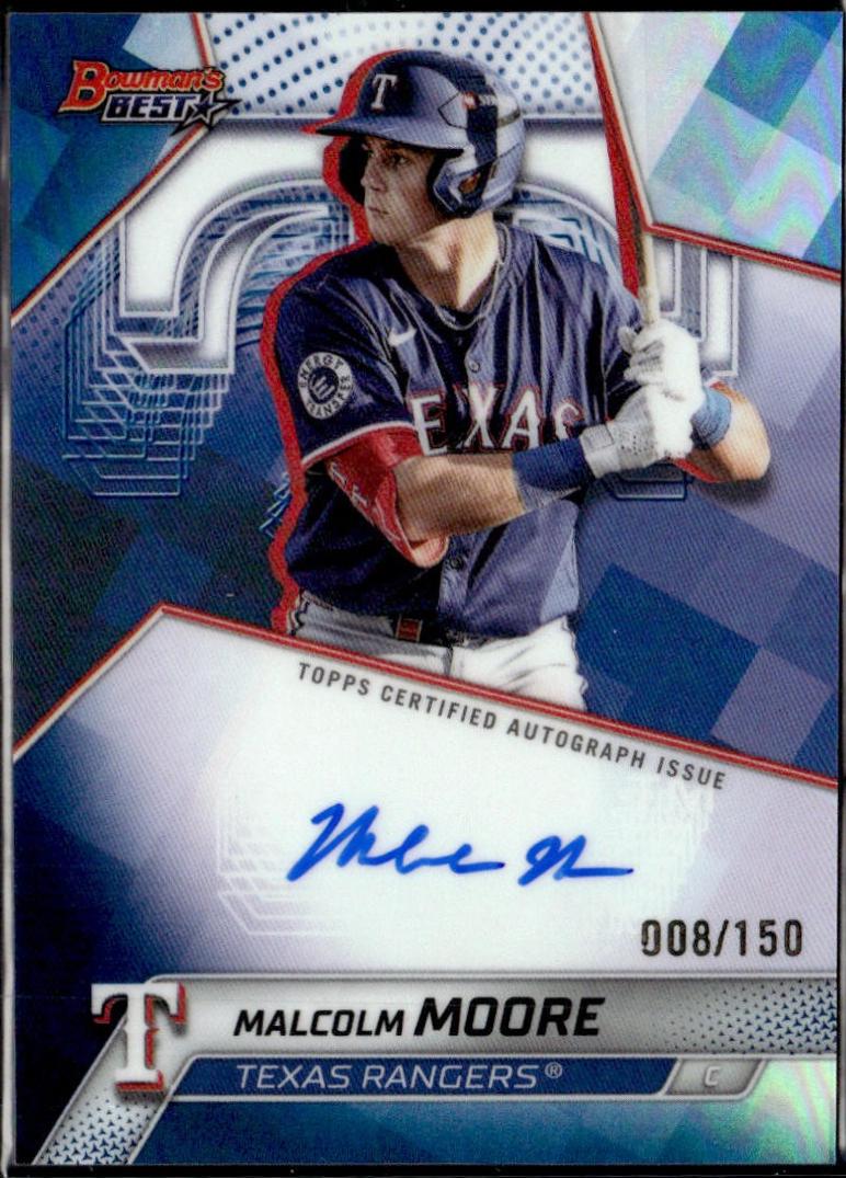 Malcolm Moore [Blue Refractor] #B25-MM