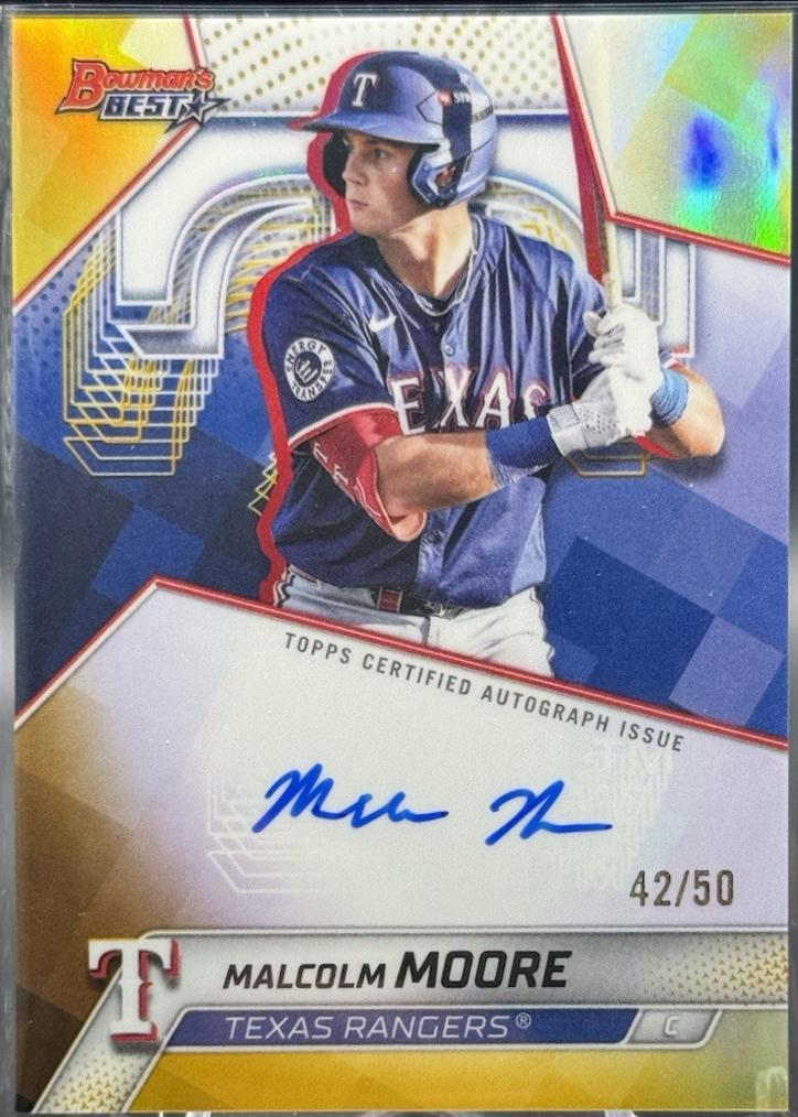 Malcolm Moore [Gold Refractor] #B25-MM