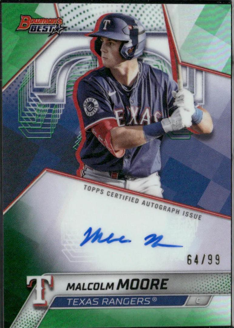 Malcolm Moore [Green Refractor] #B25-MM