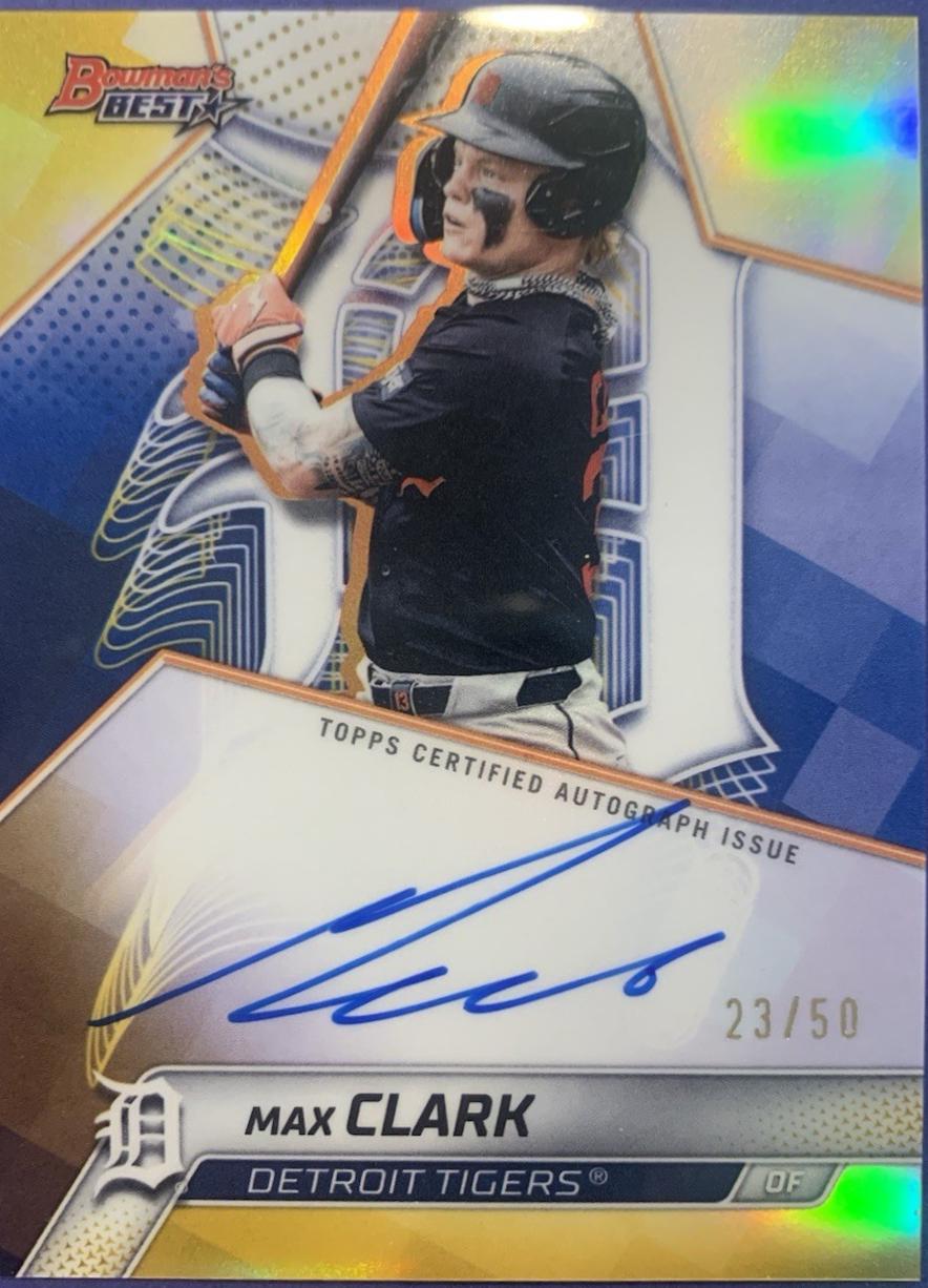 Max Clark [Gold Refractor] #B25-MC