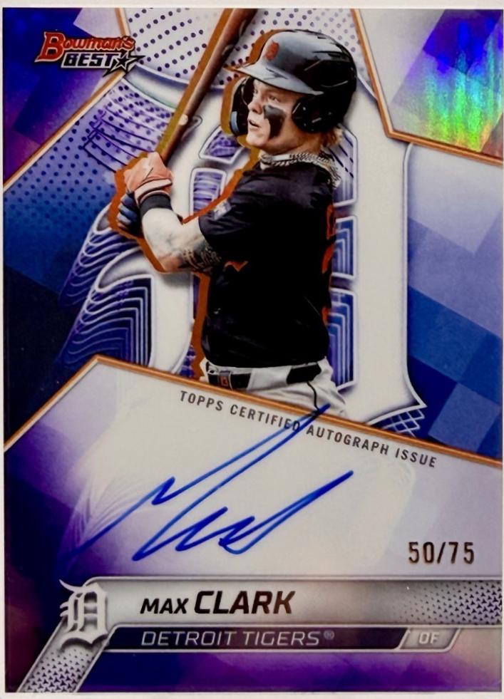 Max Clark [Purple Refractor] #B25-MC
