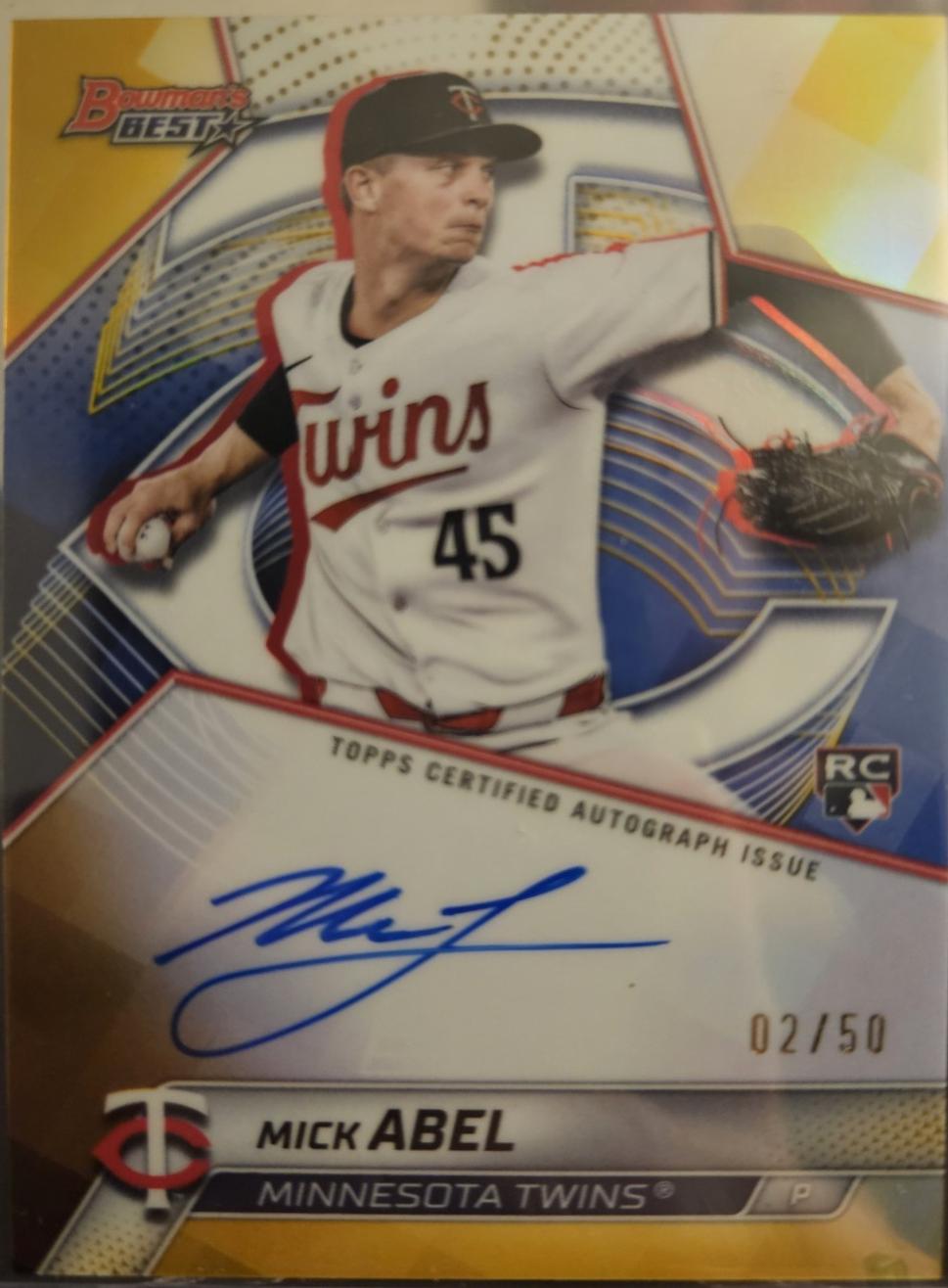 Mick Abel [Gold Refractor] #B25-MA