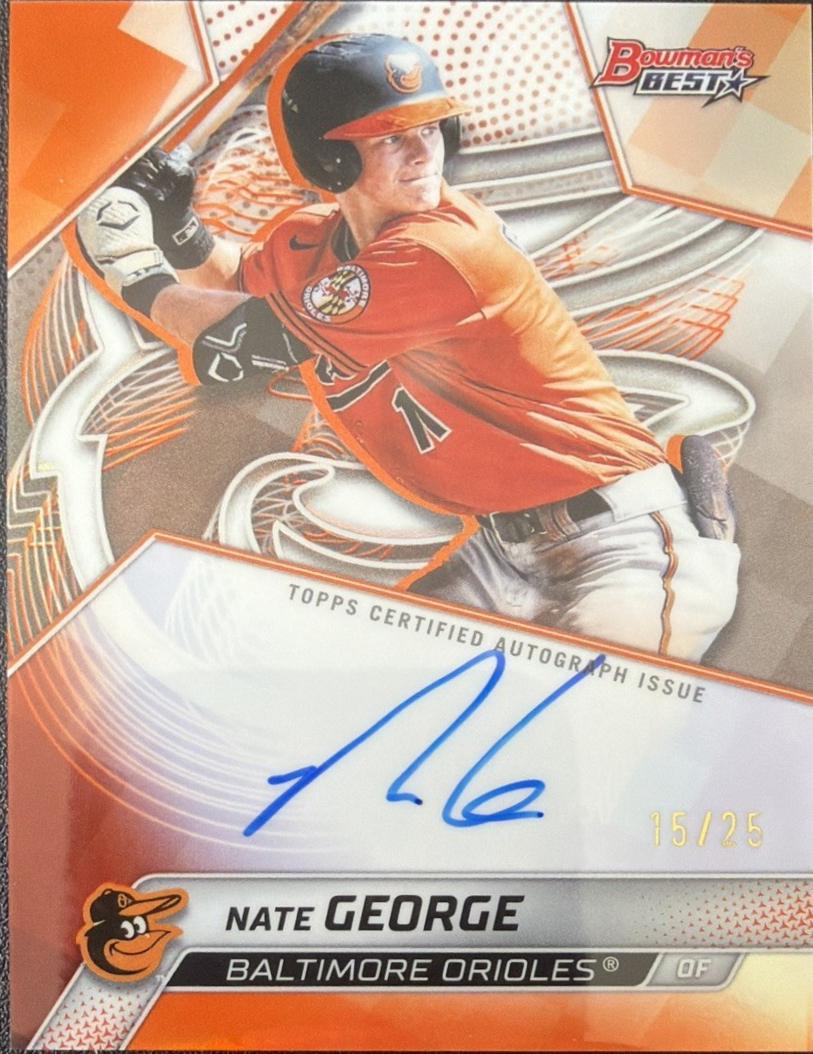 Nate George [Orange Refractor] #B25-NG