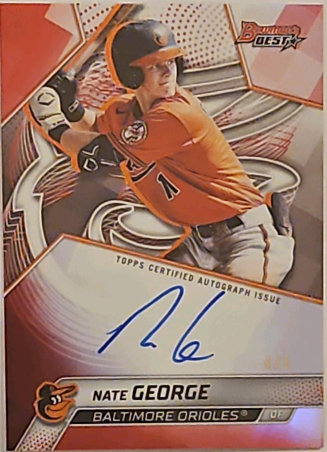 Nate George [Red Refractor] #B25-NG