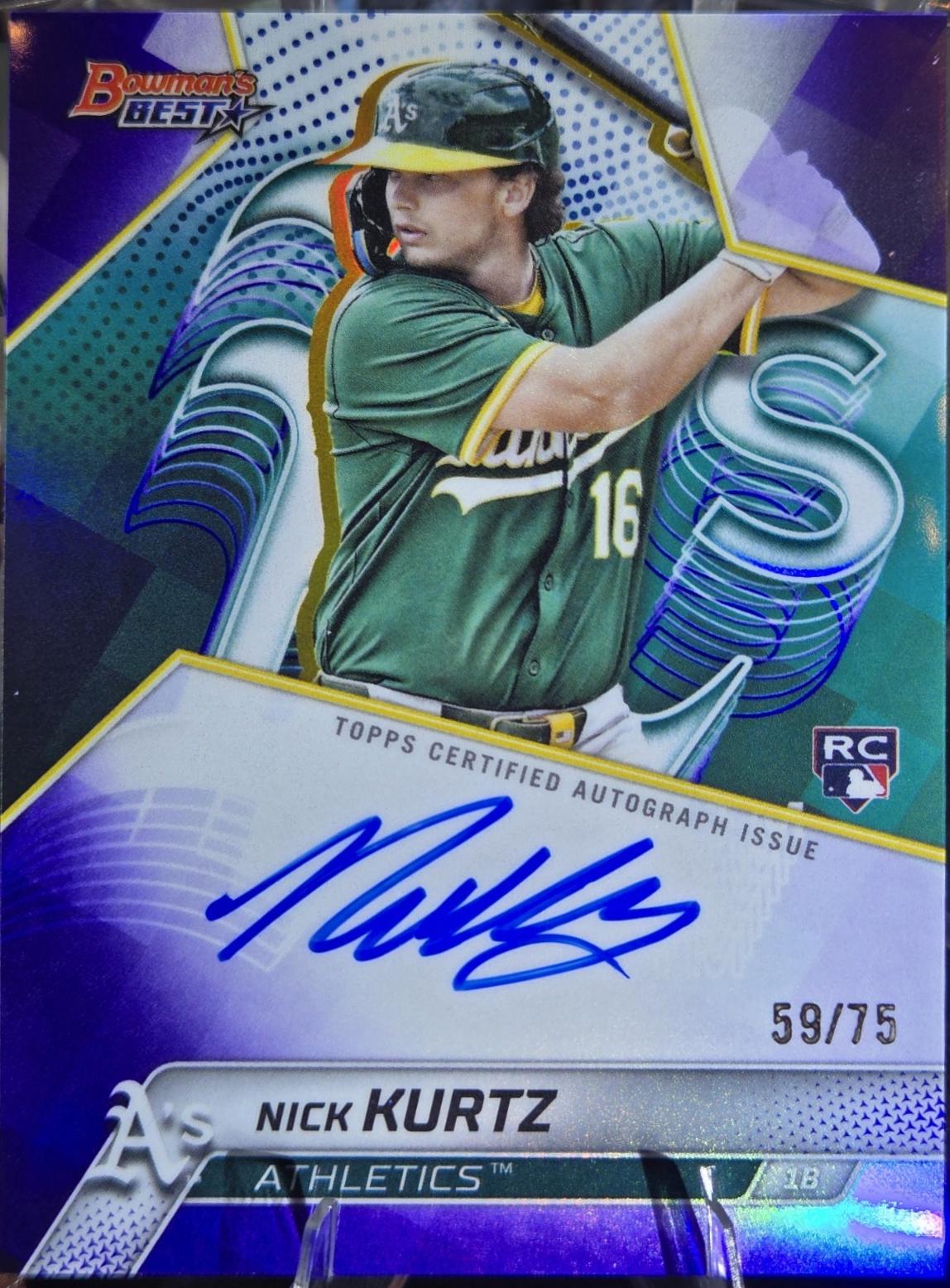 Nick Kurtz [Purple Refractor] #B25-NK