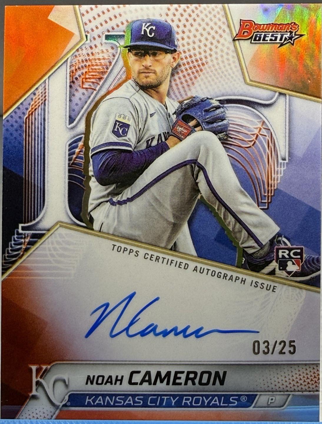 Noah Cameron [Orange Refractor] #B25-NC