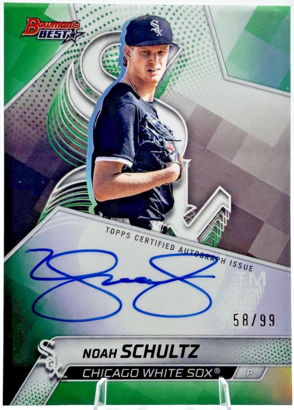 Noah Schultz [Green Refractor] #B25-NS