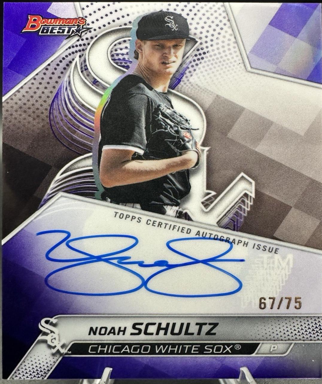 Noah Schultz [Purple Refractor] #B25-NS
