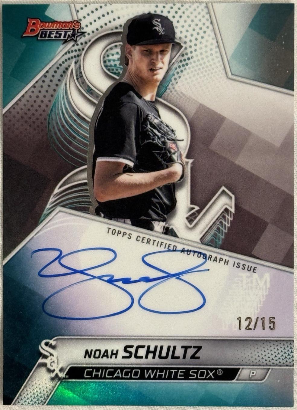 Noah Schultz [Teal Refractor] #B25-NS