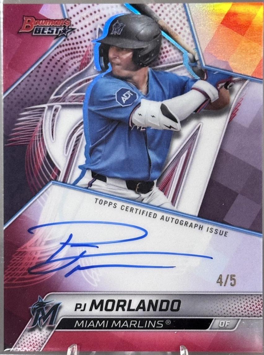 PJ Morlando [Red X-Fractor] #B25-PM