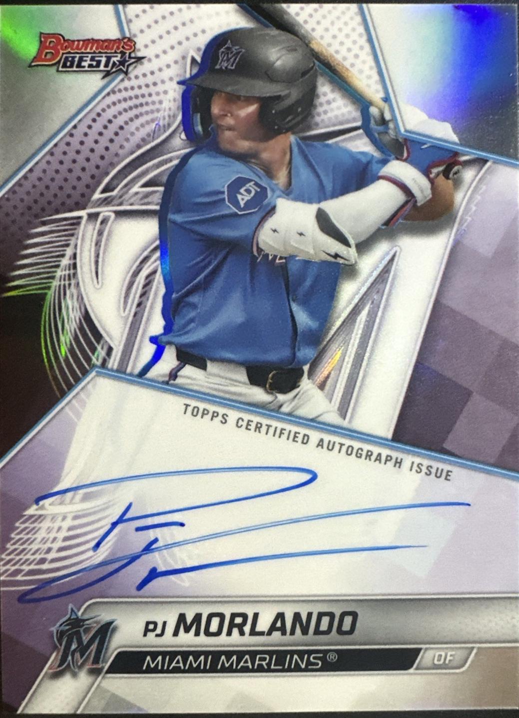 PJ Morlando [Refractor] #B25-PM