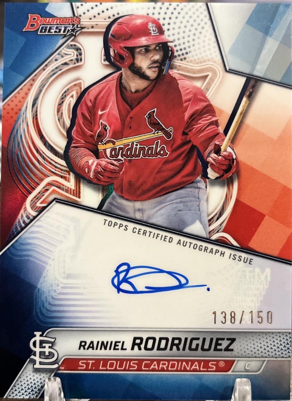 Rainiel Rodriguez [Blue Refractor] #B25-RR