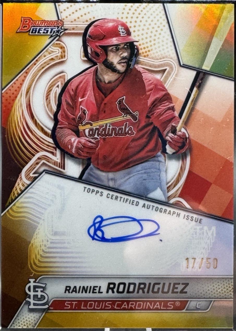 Rainiel Rodriguez [Gold Refractor] #B25-RR