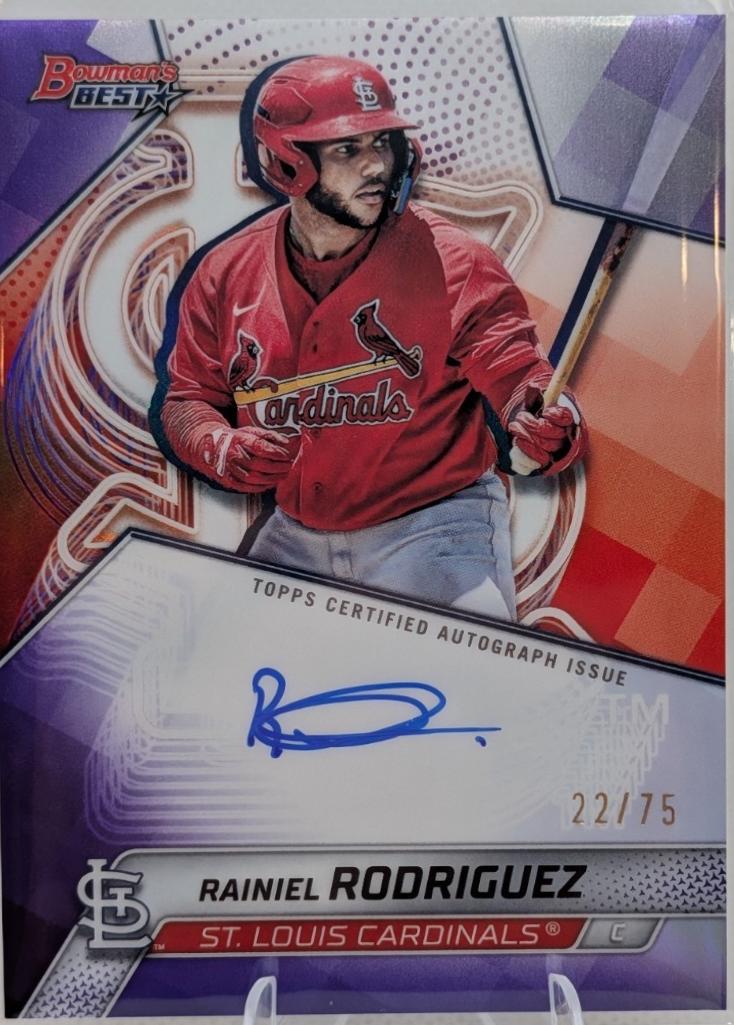 Rainiel Rodriguez [Purple Refractor] #B25-RR