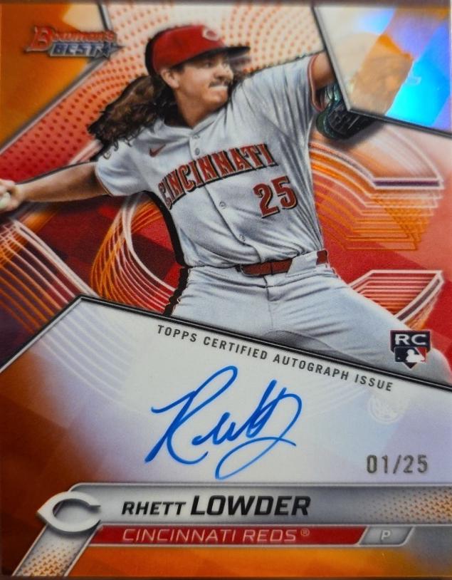 Rhett Lowder [Orange Refractor] #B25-RL