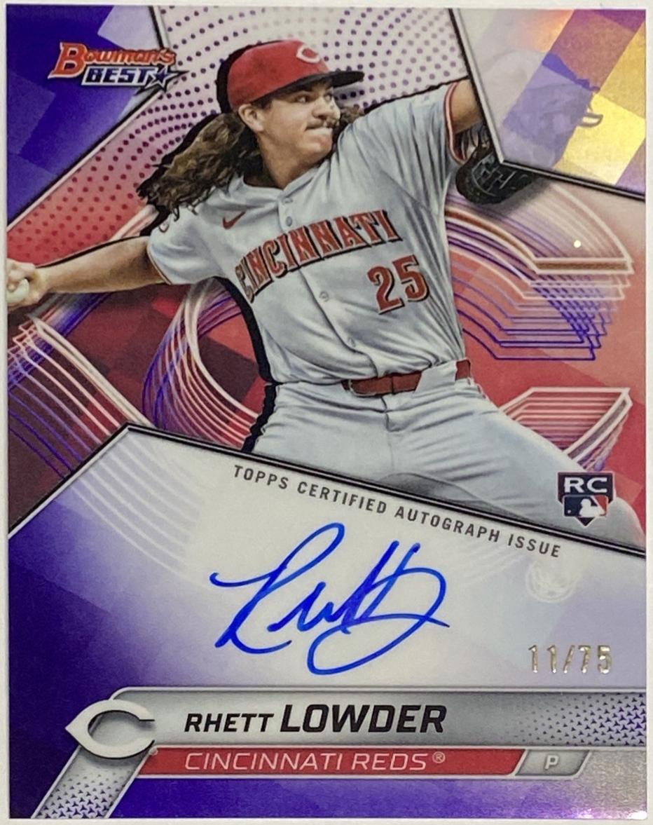 Rhett Lowder [Purple Refractor] #B25-RL