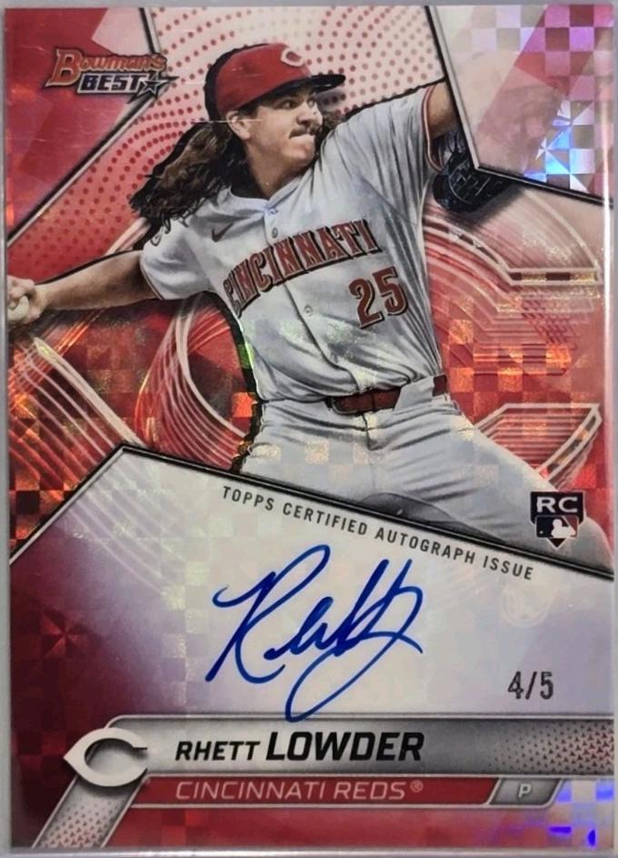 Rhett Lowder [Red Refractor] #B25-RL