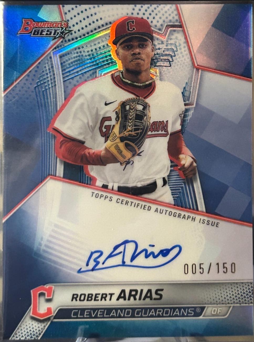 Robert Arias [Blue Refractor] #B25-RA