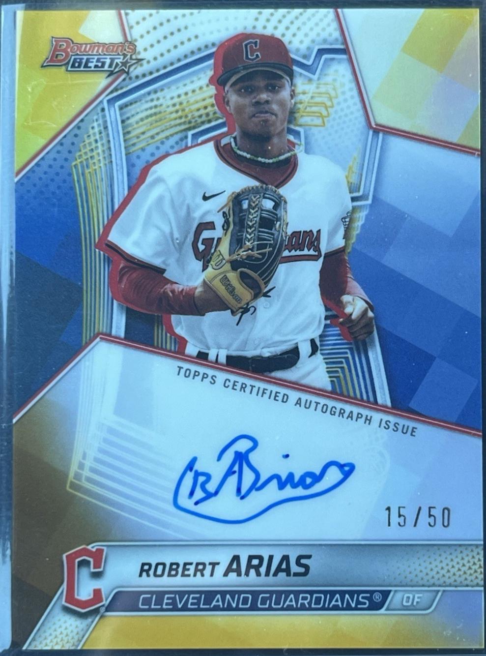 Robert Arias [Gold Refractor] #B25-RA