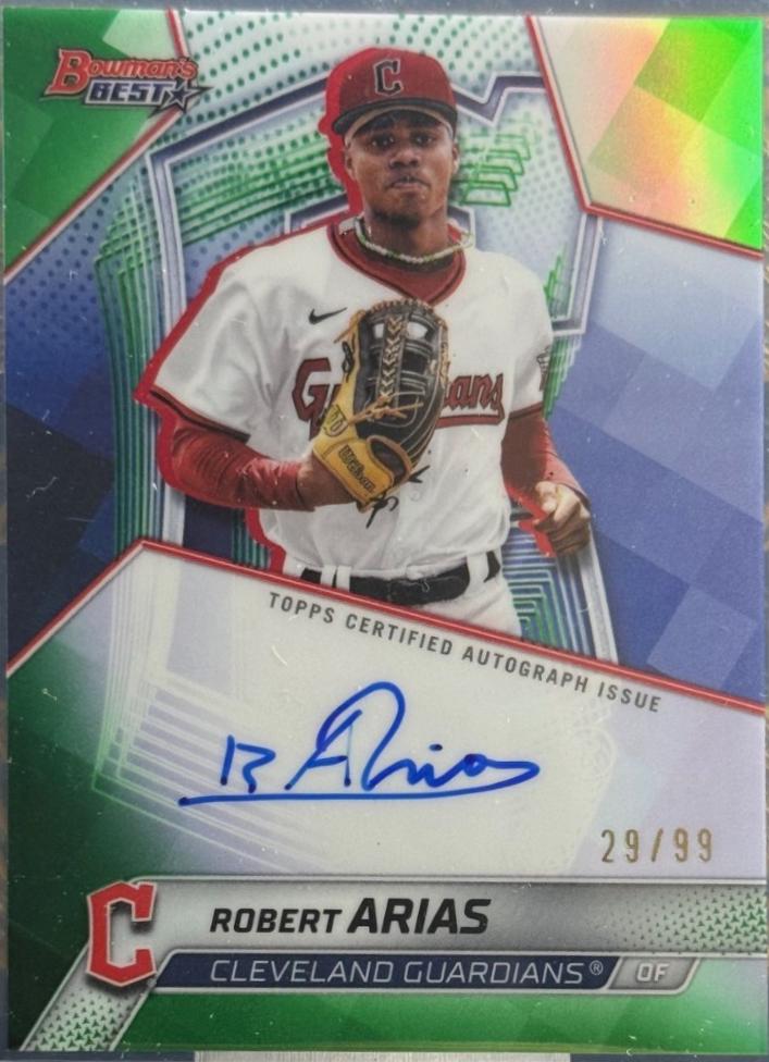 Robert Arias [Green Refractor] #B25-RA