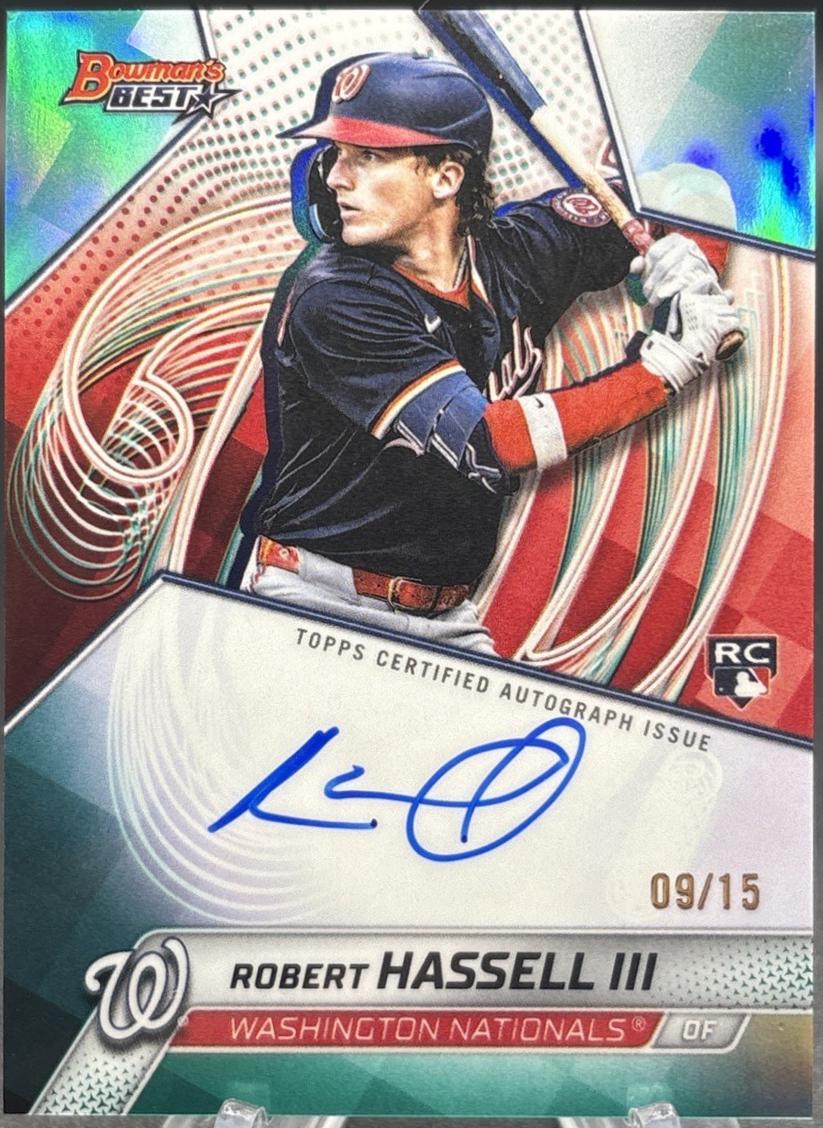 Robert Hassell III [Teal Refractor] #B25-RH