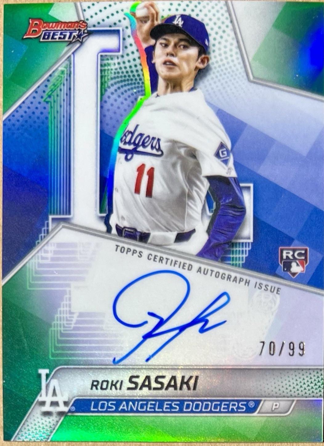 Roki Sasaki [Green Refractor] #B25-RS