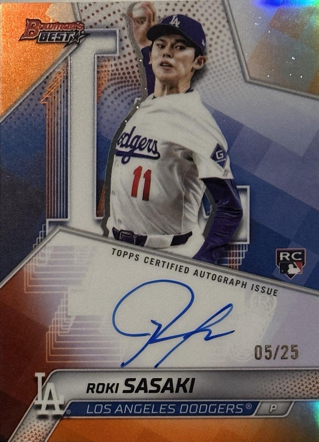 Roki Sasaki [Orange Refractor] #B25-RS