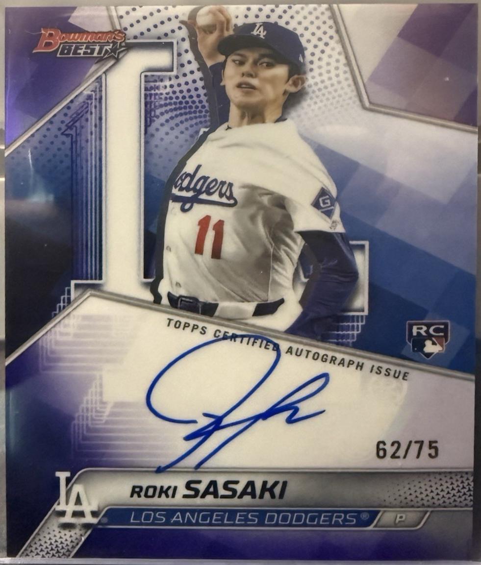 Roki Sasaki [Purple Refractor] #B25-RS