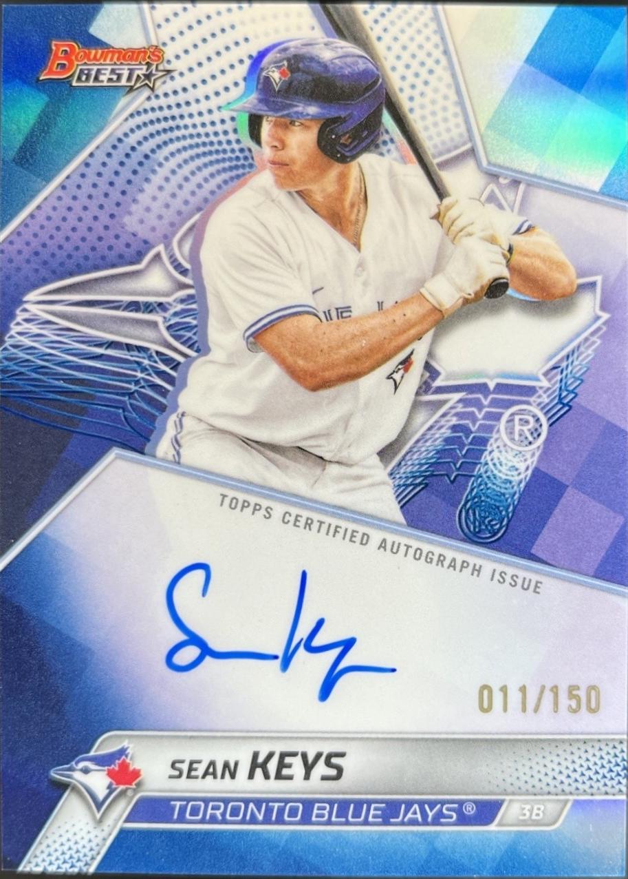 Sean Keys [Blue Refractor] #B25-SK